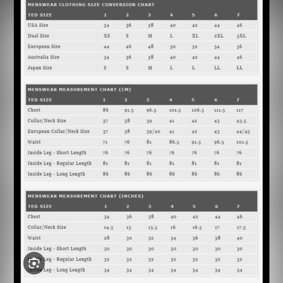 Ted Baker Men's Geometric‎ Print Long Sleeve Shirt Blue Size 4 Casual - Picture 7 of 7